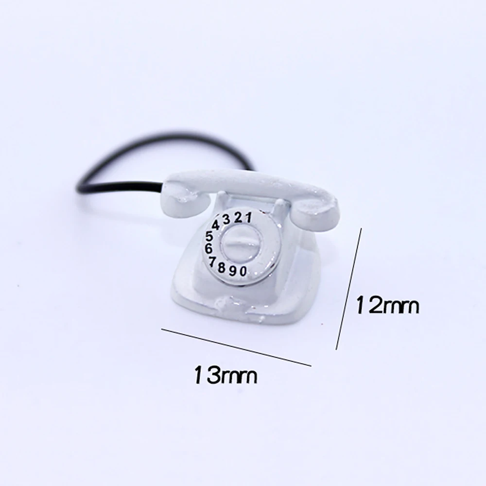 1/12 Dollhouse Miniature Metal - Phone Accessories Doll review and price