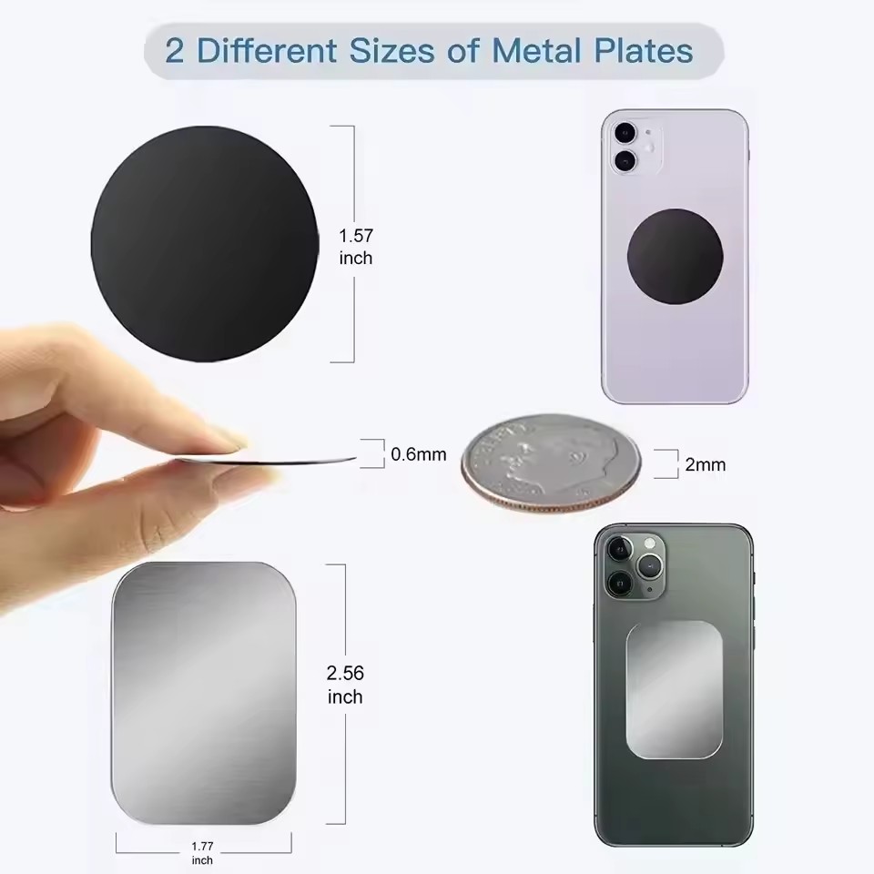5/10pcs Magnetic Metal Plate D - Phone Accessories Quotes review and price
