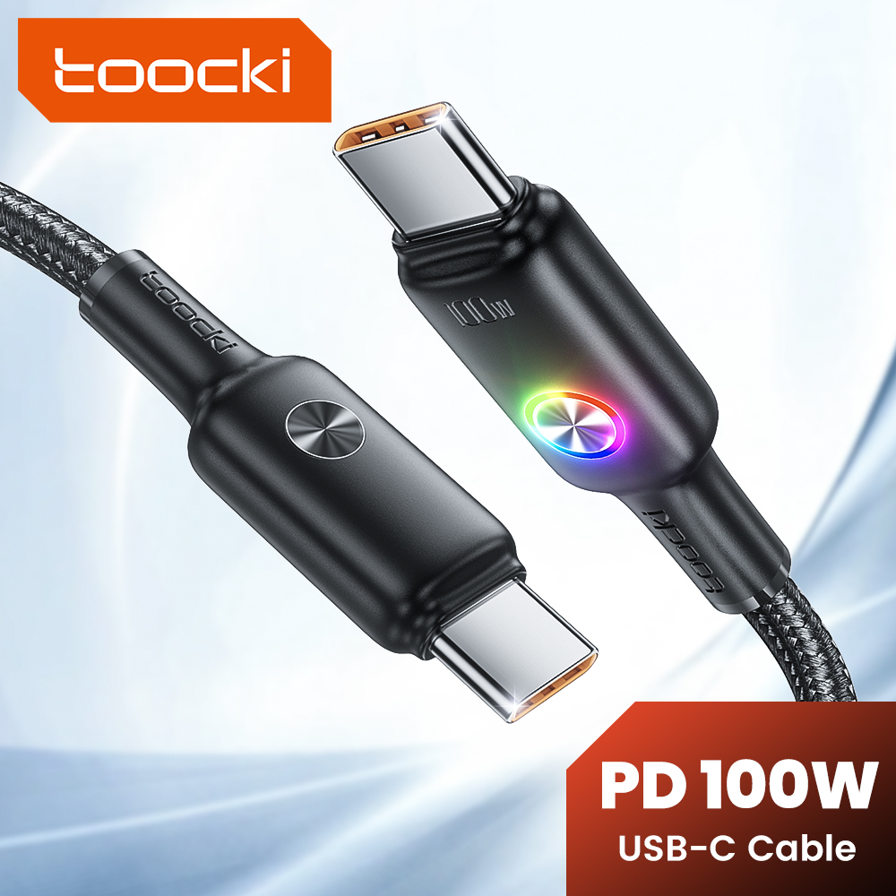 Toocki PD 100W USB C To USB C  - Fast Charging Cable review and price