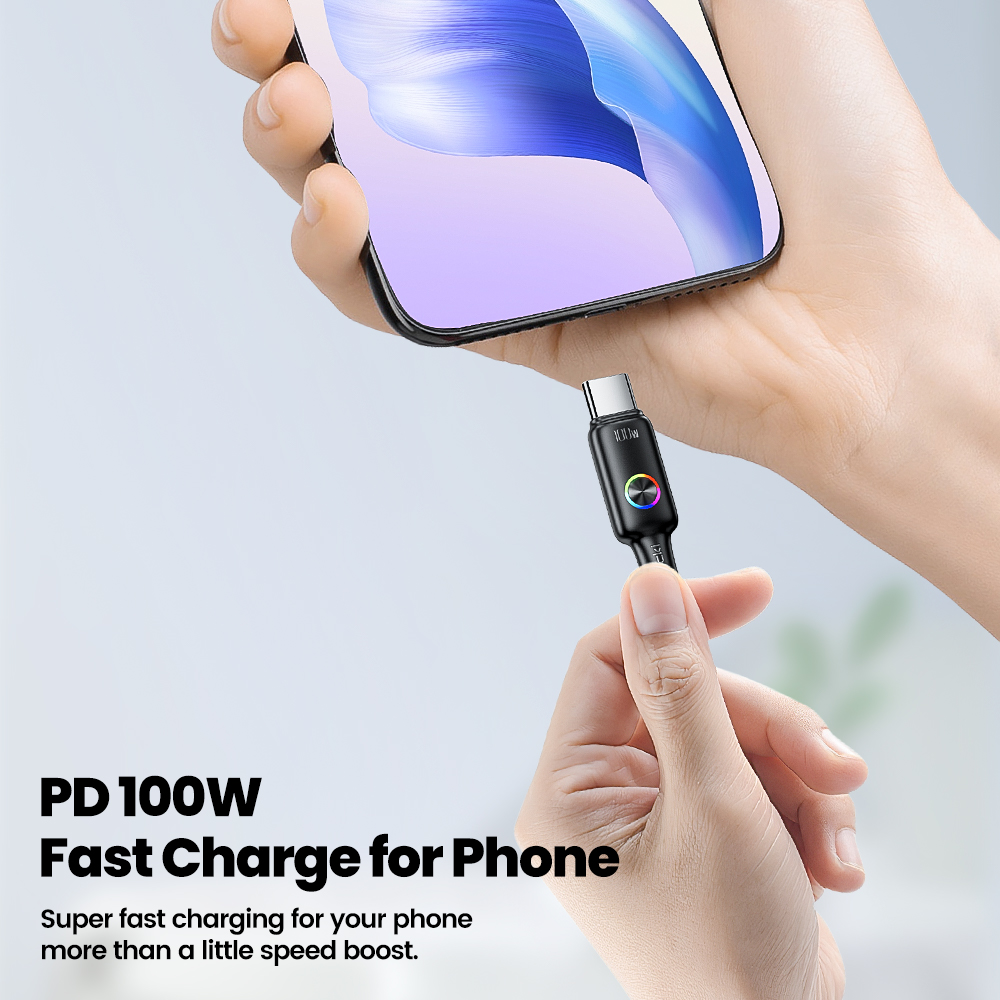 Toocki PD 100W USB C To USB C  - Fast Charging Cable review and price