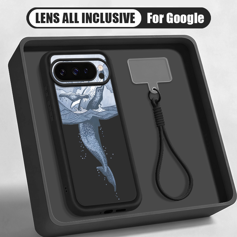 Humpback Whale Print Wrist Str - Google Pixel 9 review and price
