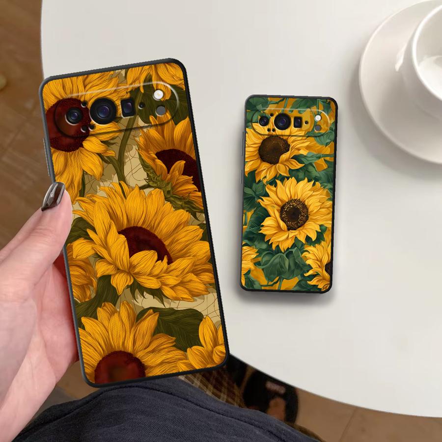 Sunflower Sea Funda Phone Cove - Google Pixel 9 review and price