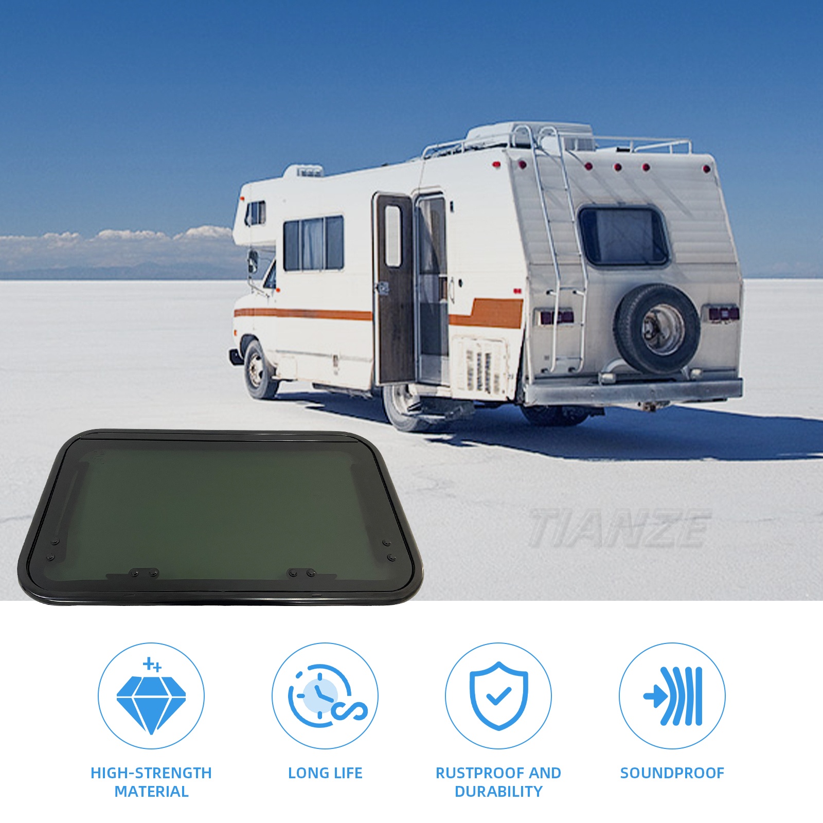 RV Accessories 762*508mm RV Si - Tempered Glass Screen review and price