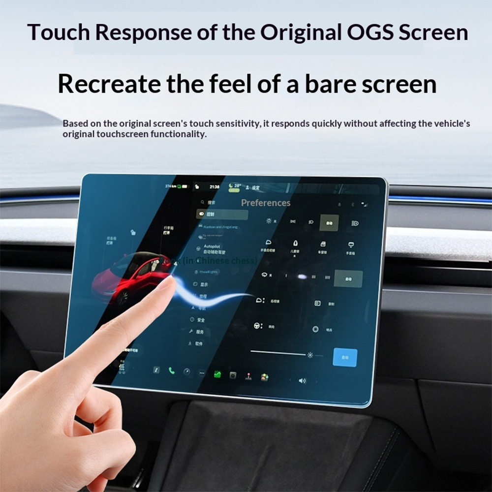 For Tesla Model 3 Highland Mod - Tempered Glass Screen review and price