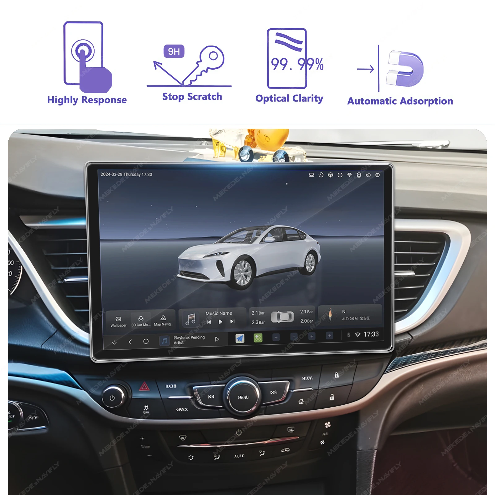 For 11.5 13 Inch Radio Tempere - Tempered Glass Screen review and price
