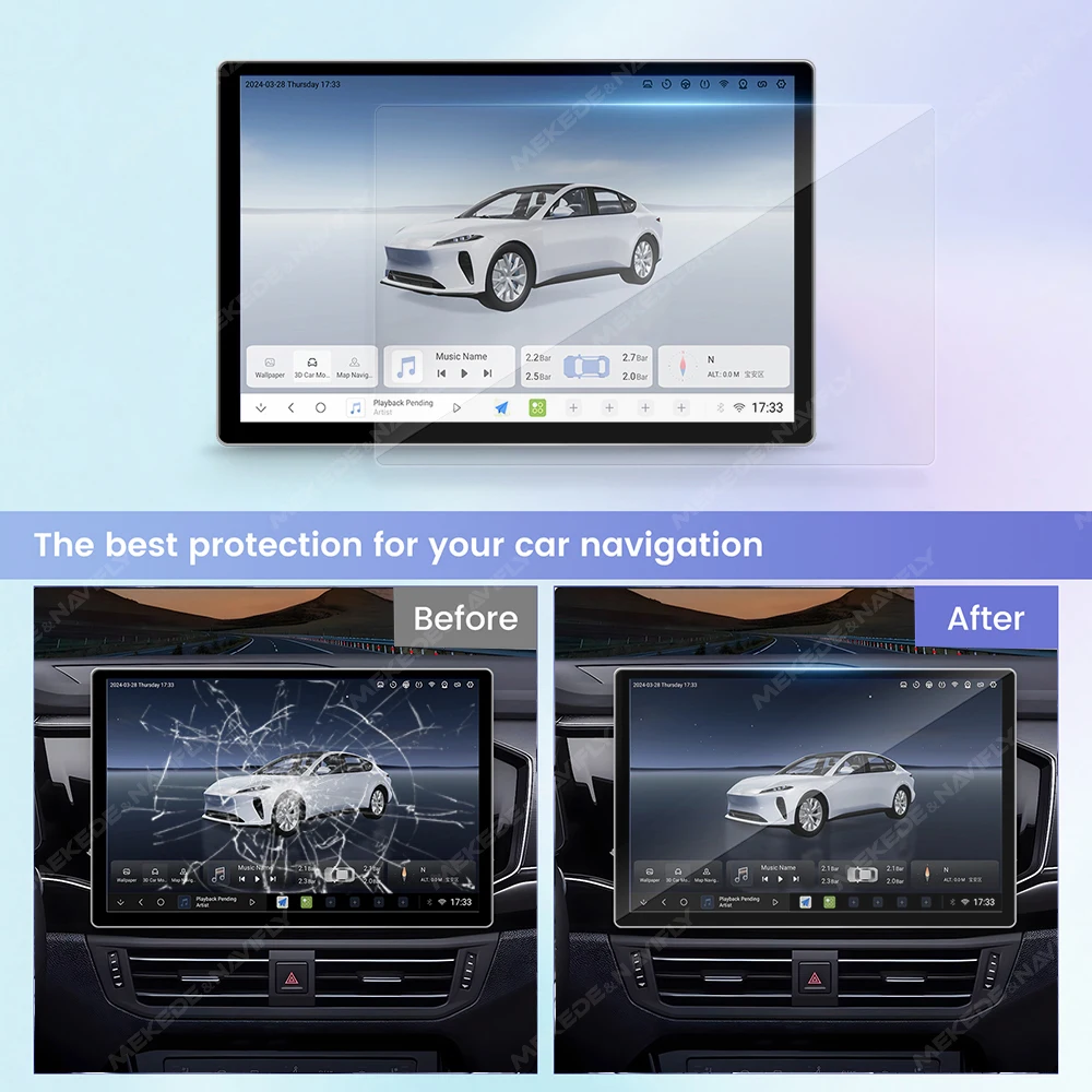 For 11.5 13 Inch Radio Tempere - Tempered Glass Screen review and price