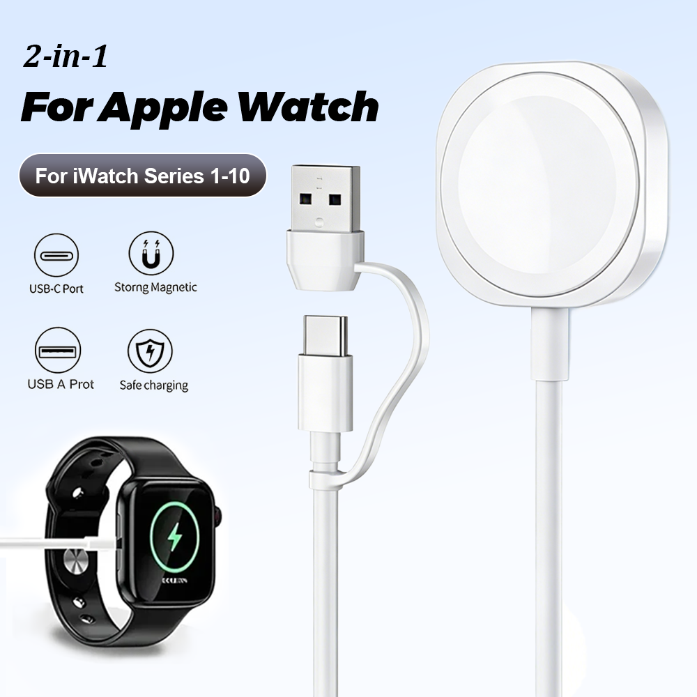 2 in 1 Magnetic Wireless USB A - Fast Charging Cable review and price
