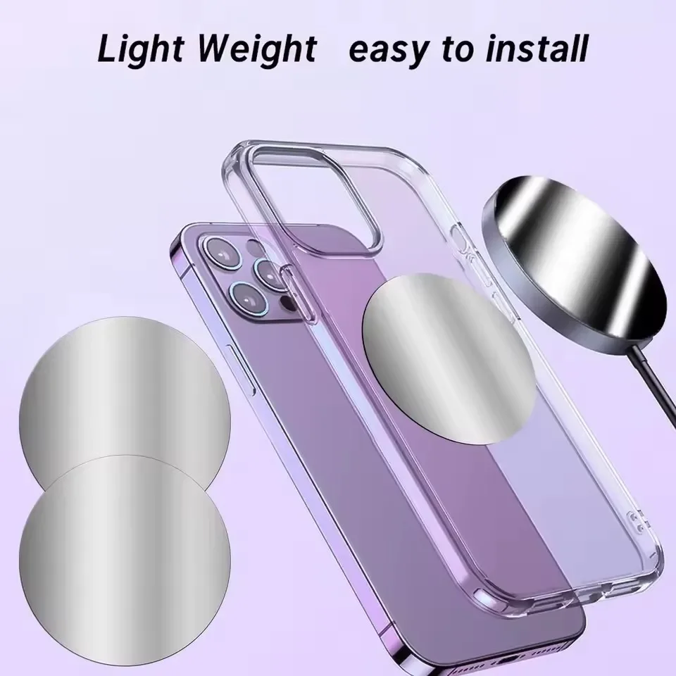 1-5PCS 8CM Magnetic Metal Plat - Phone Accessories Quotes review and price