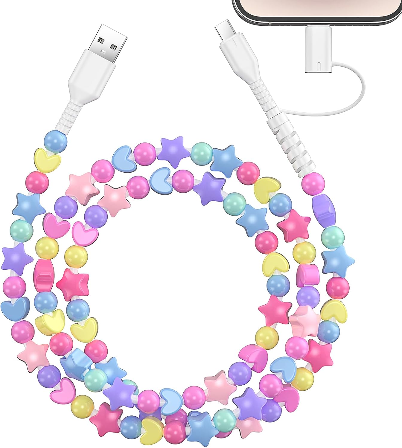 Bead charging cord,Charging Ca - Fast Charging Cable review and price