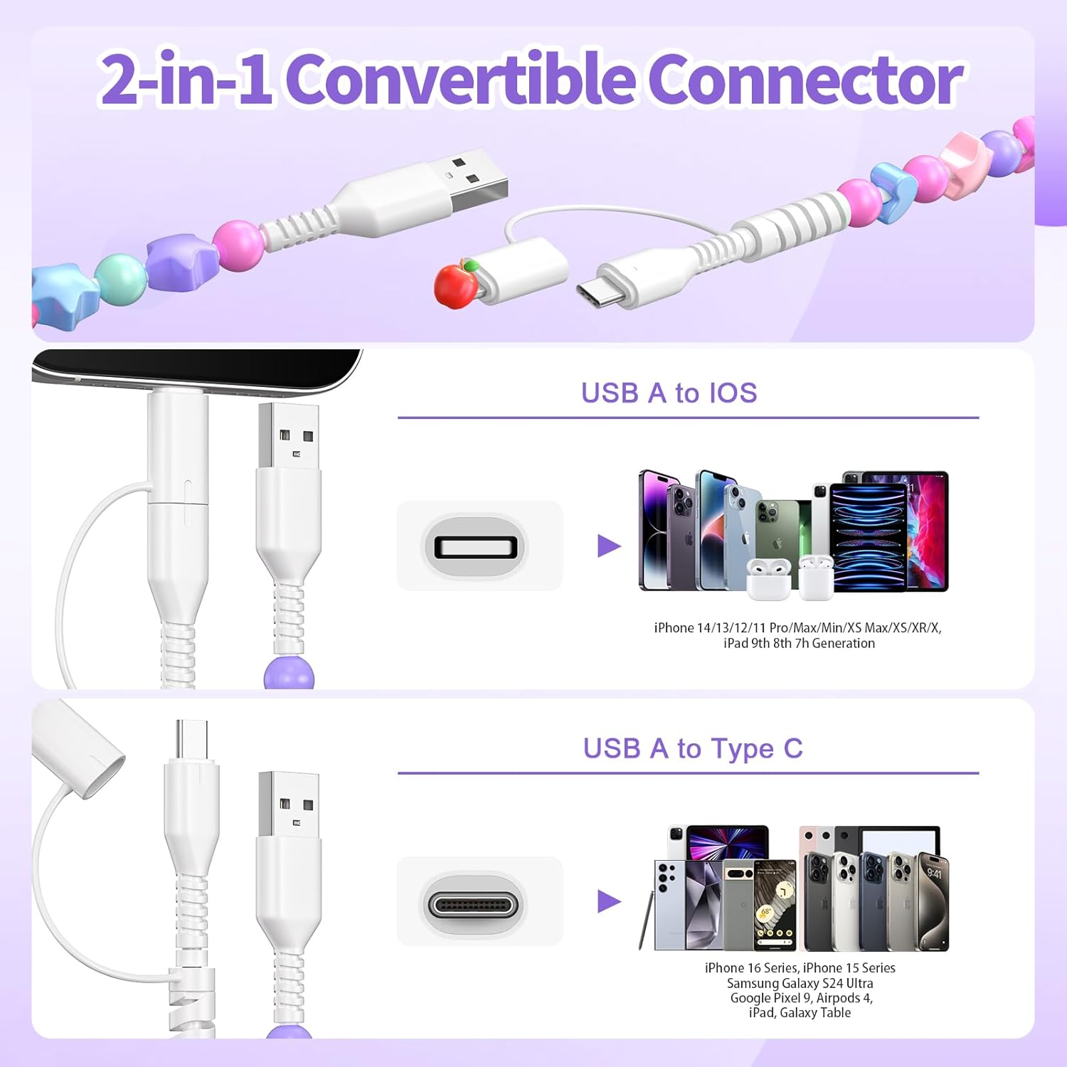 Bead charging cord,Charging Ca - Fast Charging Cable review and price