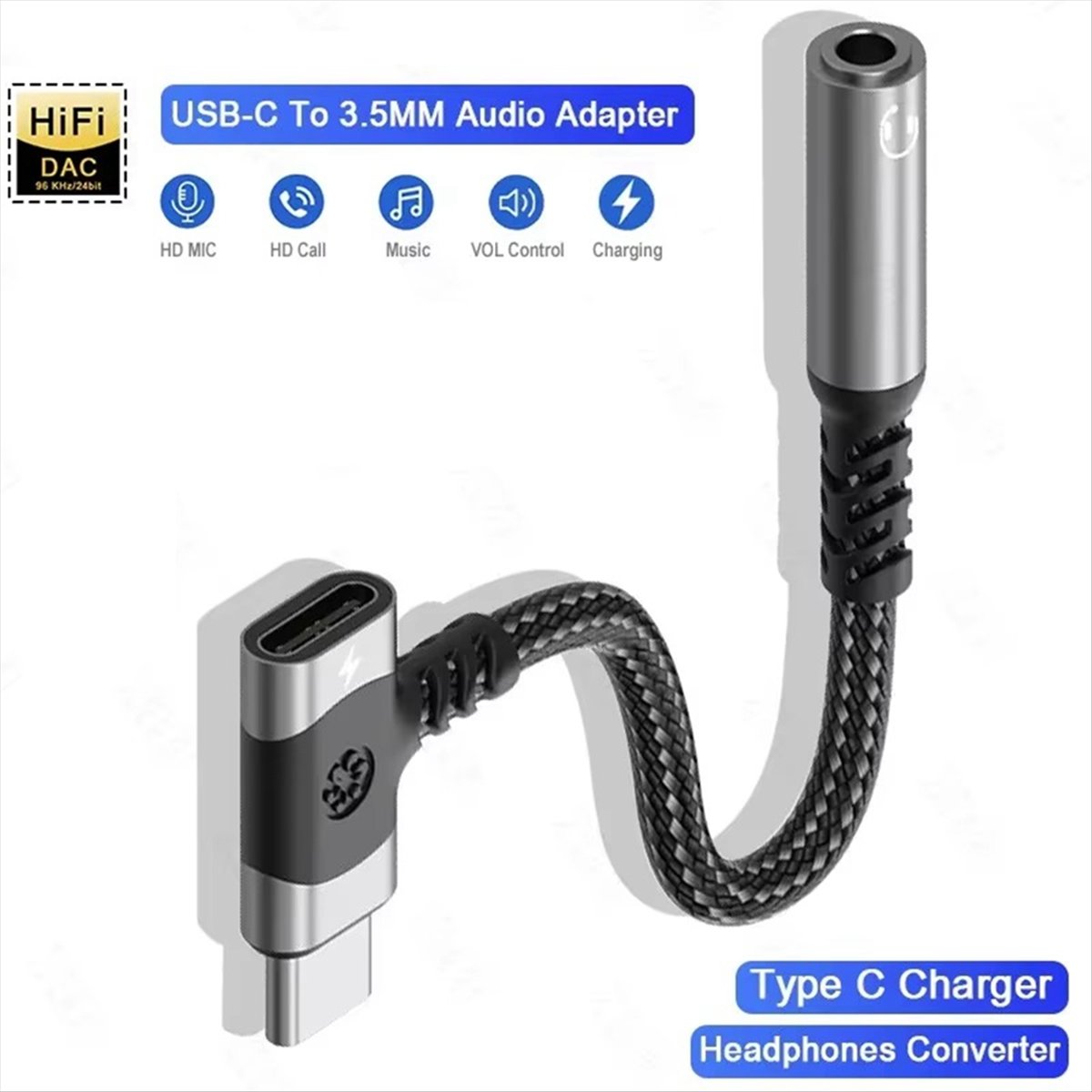 *A14E 2 in 1 USB C to 3.5mm Ja - Fast Charging Cable review and price