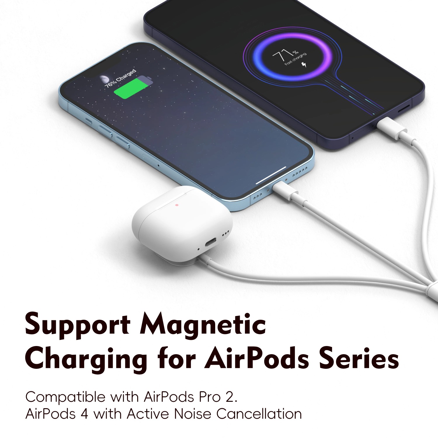 3 in 1  Magnetic Watch Charger - Fast Charging Cable review and price
