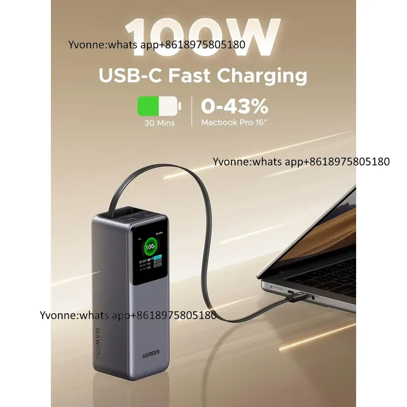 Nexode 20000mAh 165W Power Ban - Fast Charging Cable review and price